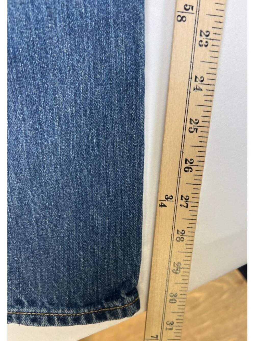 Polo Ralph Lauren Men's W38 L30 Blue Denim Jeans Straight Leg Classic Fit - Picture 6 of 7